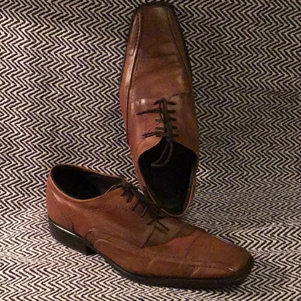Pronto Uomo Firenze leather dress shoes size 13